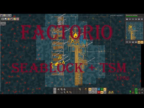 Factorio Seablock + TSM ep66