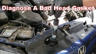 How to Test for A Blown Head Gasket with a Block Tester