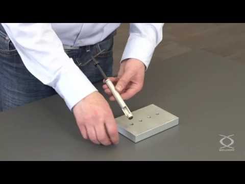 Manual installation tool type H-PSG with prewinder for HELICOIL® thread inserts