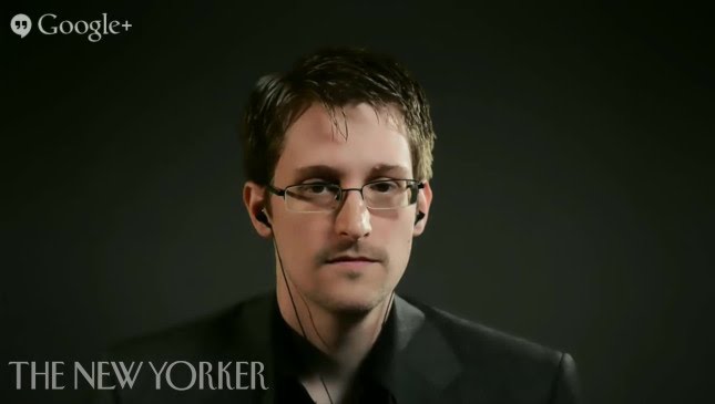 Edward Snowden: The Virtual Interview - The New Yorker Festival