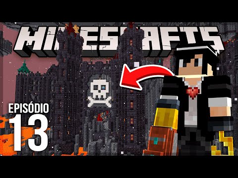 O CASTELO SECRETO DO MELHOR MODPACK DE AVENTURA DO MINECRAFT - Mineshafts & Monsters #13
