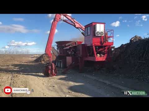 Morbark 1200XL Industrial Tub Grinder  10X AUCTION  (AuctionTime/ForestTrader)