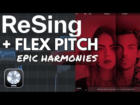 ReSing + Flex Pitch or Melodyne = Epic Harmonies (You Won’t Believe This!) Logic Pro Tips
