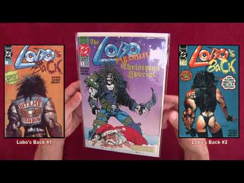 Reading Comics: The Lobo Paramilitary Christmas Special #1, DC, December, 1991 [ASMR, Soft-Spoken] Video
