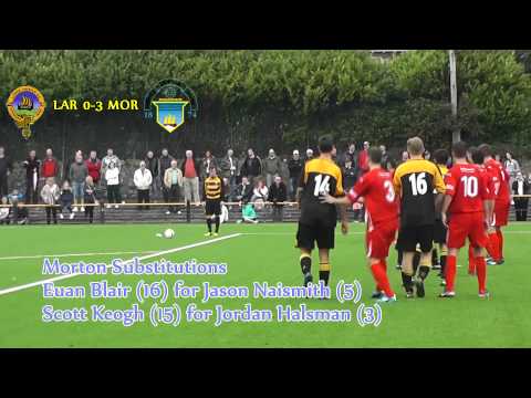 Largs Thistle v Greenock Morton, 3G Pitch Official Opening 9/9/12