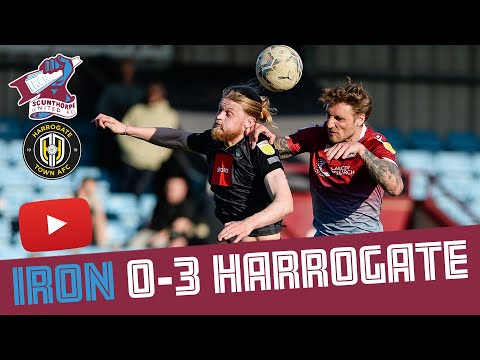 📺 Match action: Iron 0-3 Harrogate Town
