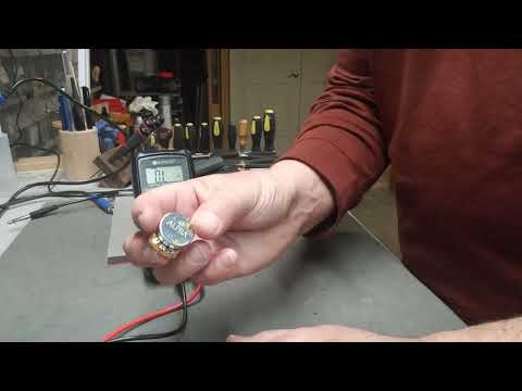 Testing a Guitar Pot (Potentiometer, if you prefer) with a Multi-Meter