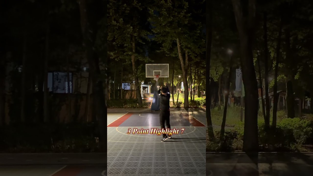 개천절… 3점슛 하이라이트 7개~!^^ #3pointshooter #51세농구초보 #5시모닝농구슛