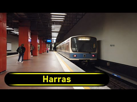 U-Bahn Station Harras - Munich 🇩🇪 - Walkthrough 🚶