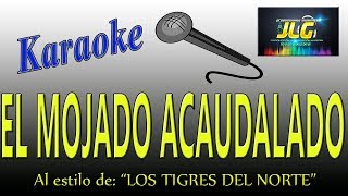 EL MOJADO ACAUDALADO -Karaoke JLG- Los Tigres del Norte