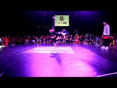 L vs Zen | Top4 - RedBull BC One Malaysia Cypher 2012