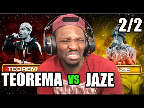 REACCION' Teorema vs Jaze - Octavos - God Level Todo o nada Medellín (oficial) (Eng Sub) #goats