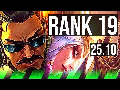 XIN ZHAO vs DIANA (JGL) | Rank 19 | NA Challenger | 25.10