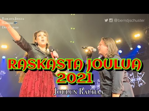 Raskasta Joulua - Joulun Rauhaa @Nokia Arena, Tampere🇫🇮 Dec 17, 2021 LIVE 4K HDR Happy Xmas