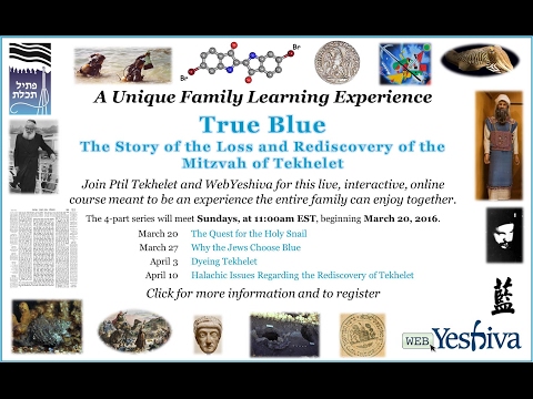 True Blue The Story of Tekhelet - Part IV