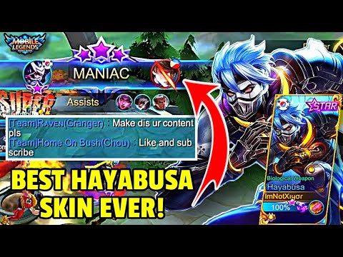 HAYABUSA BIOLOGICAL WEAPON IS THE BEST STARLIGHT SKIN EVER!! MY FANS CARRIED ME TO A MANIAC!!!