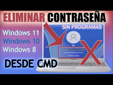 Olvide la Contraseña de mi PC | Como Quitar la Contraseña de Administrador de Windows 11/10/8