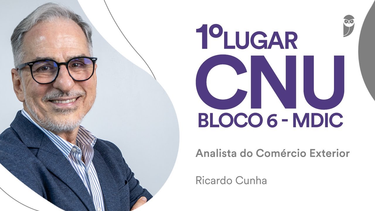 Conheça o Ricardo Cunha, aprovado em 1º lugar para Analista do Comércio Exterior - MDIC