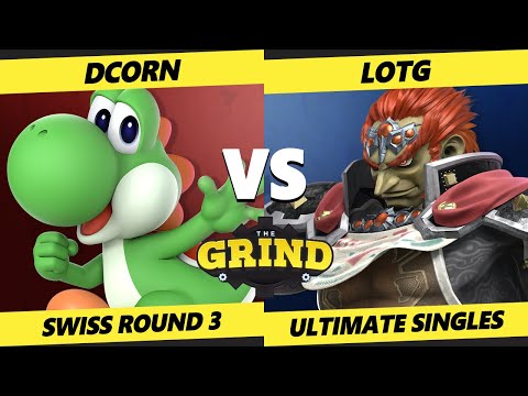 The Grind 139 Online Swiss Round 3 - DCorn (Yoshi) Vs. LOTG (Ganondorf, Roy) Smash Ultimate - SSBU