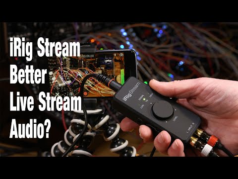 iRig Stream: Upgrade your live stream audio - full review and demo
