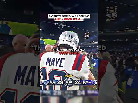 Patriots are the “Best Team this season” until… ☠️☠️#shorts #nfl