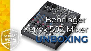 Video thumbnail for Behringer Xenyx 502 Mixer Review by LiteCast Media