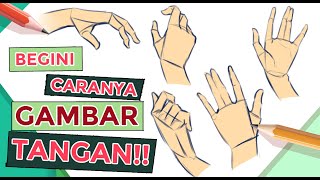 Download lagu Easy tricks for BEGINNER to draw HANDS - Machagelatto Tutorials mp3