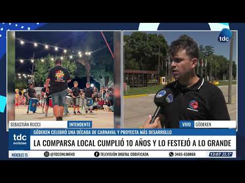 GÖDEKEN | CELEBRÓ UNA DÉCADA DE CARNAVAL Y PROYECTA MÁS DESARROLLO