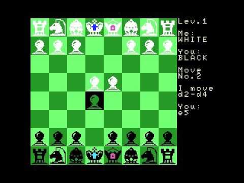 Chess (1984, MSX, B.U.G. Inc.)