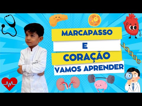 Aprendendo com o Davi sobre o ritmo do coração: como o Marcapasso Ajuda!" ❤️🎓🩺🧬🥰