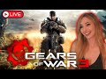 LIVE Gears Of War 3 First Ever Playthrough New Xbox For This D FULL GAME