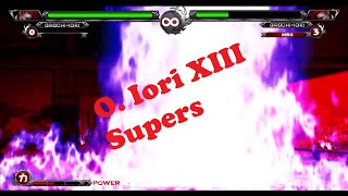 Orochi-Iori XIII All Desperation Moves Revealed