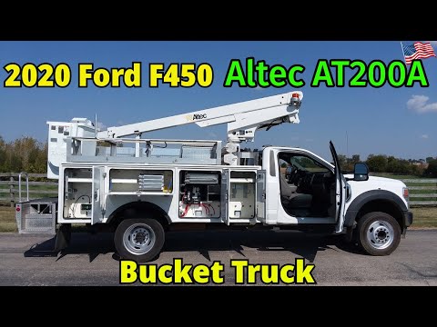 2020 Ford F-450 Altec AT200A bucket truck