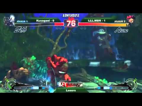 Kusanagi (Se) vs LLL.MBR (Ak) - losers bracket Bushido Impact SSF4