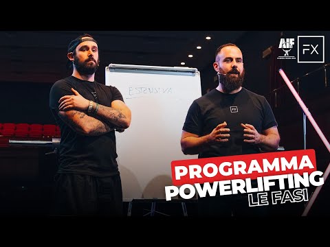 Powerlifting Program: The Phases by the Italian Academy of Strength