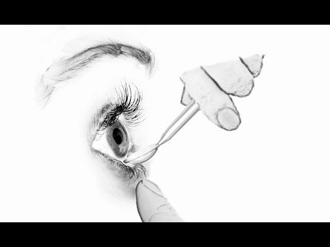 Alternative method  - How to apply contact lenses