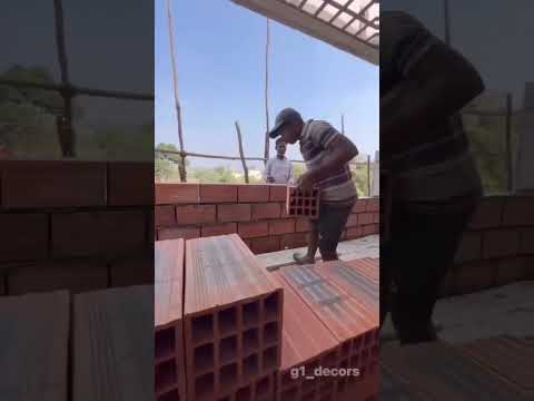 porotherm clay brick #brick #porotherm #exterior #elevation #architecture #housedesign #house