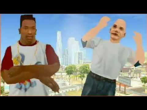 GTA San Andreas loquendo CJ es niñero de Gilipollitas