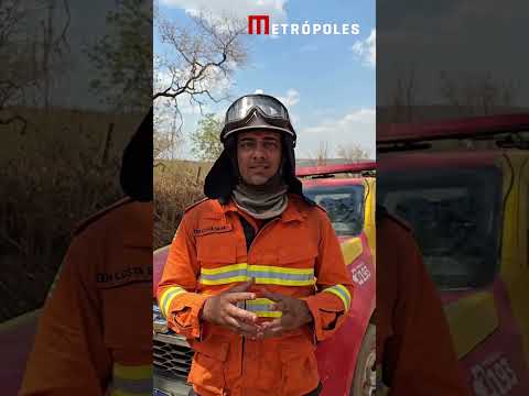 Tenente explica como foi trabalho de combate ao maior incêndio do Brasil