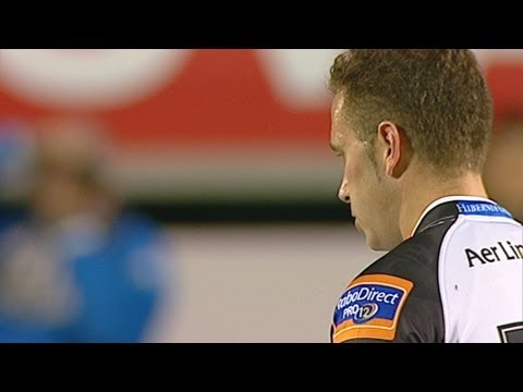Dan Parks Penalty Miss from halfway Benetton Treviso v Connacht 4th Oct 2013