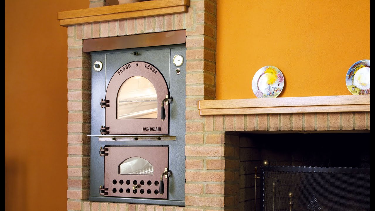 Forno a legna a fuoco indiretto Gemignani