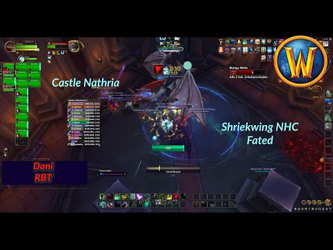 Castle Nathria Shriekwing NHC Fated | WoW Dragonflight Pre Patch 10.0