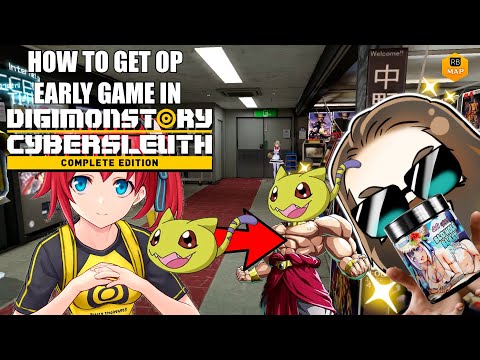 How To Get OP Early Game In Digimon Cyber Sleuth