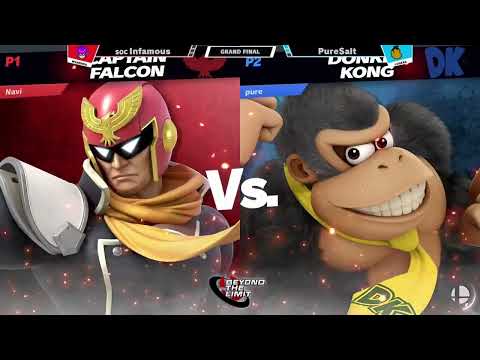 Beyond The Limit #14 Grand Finals - SOC | Infamous (Falcon) vs PureSalt (Donkey Kong)