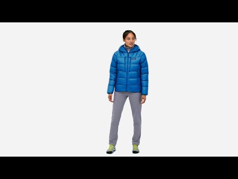 Patagonia Women's Fitz Roy Down Hoody (Closeout) video poster