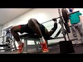 Bench Press 275 lbs × 10 pause reps