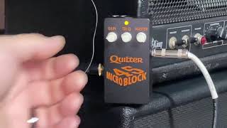 Video thumbnail for Quilter Micro Block 45 demo-review by Mountain Man Music