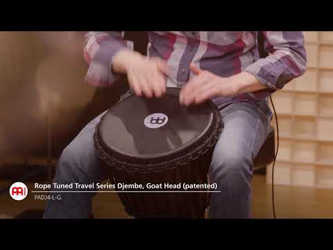 Демонстрация звучания джембе Meinl PADJ4-L-G