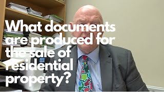 What documents are produced for the sale of residential property?