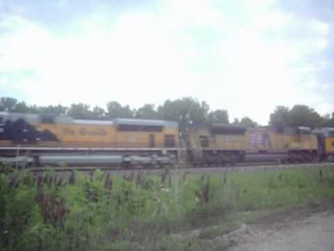 UP 1989 the DRGW Heritage Unit leads the SSSHN 10 east on the KP 7-10-2011
